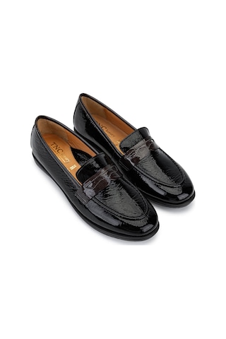 Relax Anatomic Kadın Hakiki Deri Siyah Comfort Ayakkabı 611 E1717-33 Bn Ayk Sk25-26 Black/grıgıo Siyah