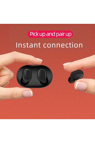 Folinda A6s Bluetooth Kulaklık: In-ear Tws, Su Geçirmez, Ses Kontrolü, 9 Saat Pil, Akıllı Telefonlar İçin