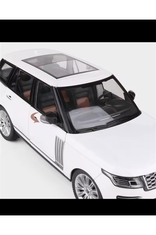 Hmb 1:18 Ölçek Range Rover 50th Annıversary Edıtıon Beyaz Minyatür Metal Model Araba
