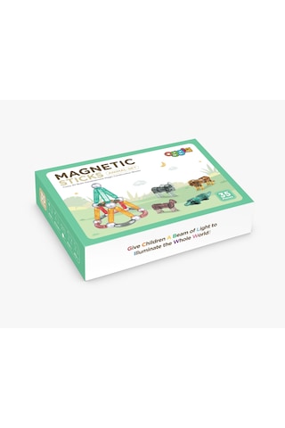 Magnetic Sticks 35 Parça Premium Manyetik Bloklar Çubuklar, Bloklar, Setl
