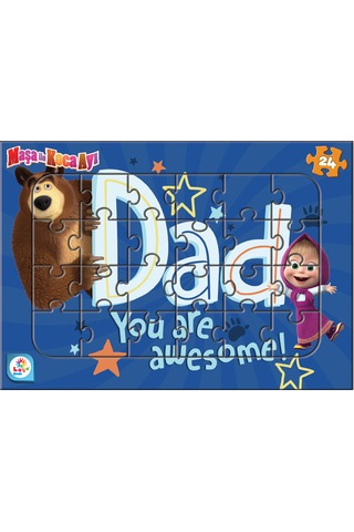 Maşa İle Koca Ayı Frame Puzzle Seti