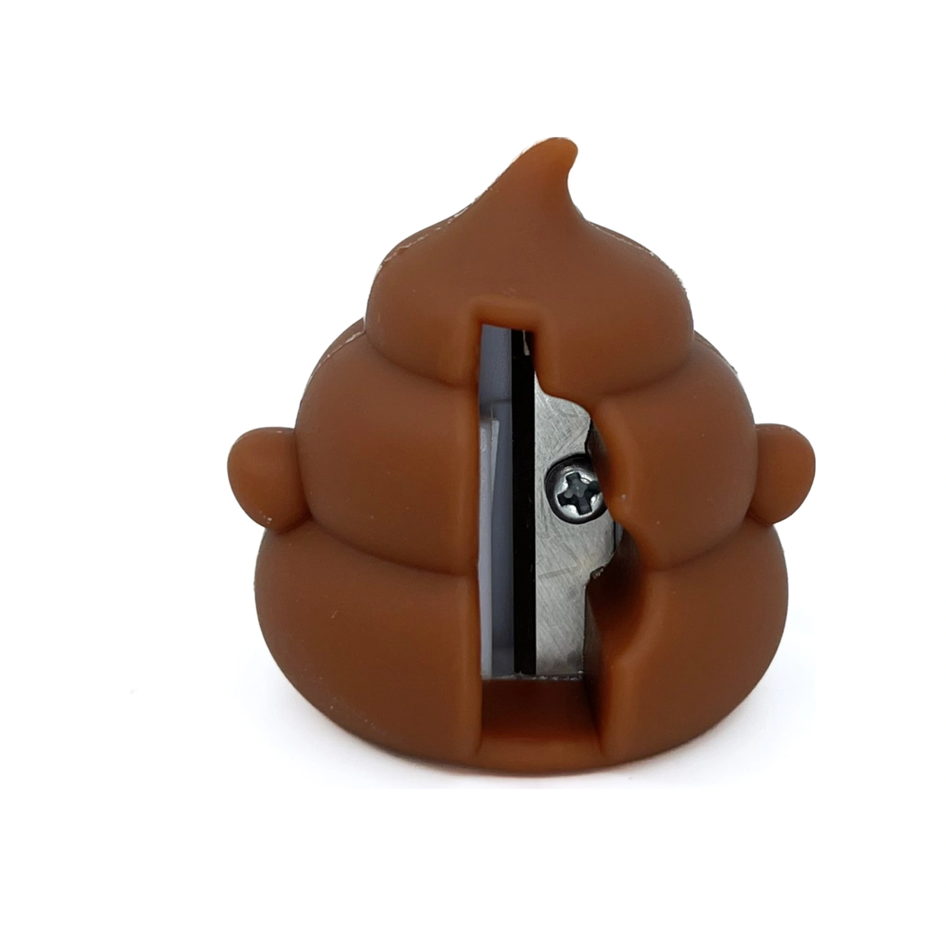 Pencil Sharpener 3d Silikon Renkli Kalemtıraş Poo Poo