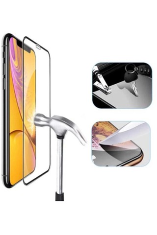 Apple Uyumlu iPhone 14 Pro Max 9d Tam Kaplayan Parmak Izi Bırakmayan Ekran Koruyucu Film