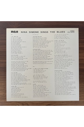 Nina Simone Nina Simone Sings The Blues