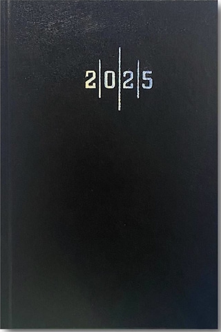 Ajanda 2026 Cilt Bezi Çizgili 17x24cm Aj907 Siyah Ve Lacivert Renk Seçeneği Karışık