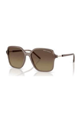 Armani Exchange Ax 4163s 8396t5 53 Kadın Güneş Gözlüğü Kahverengi