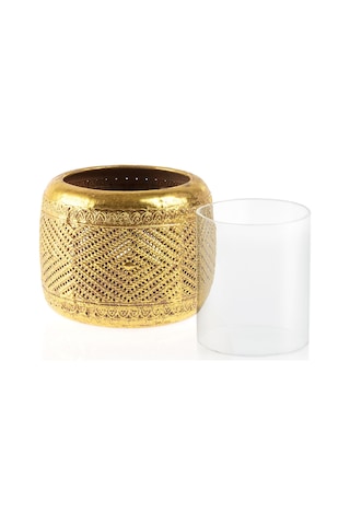 Madame Coco Dıodore Büyük Mumluk Muml000000000314x14x11 Cm-gold