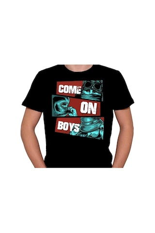 Come On Boys Hadi Çocuklar Tişört Unisex T-shirt 001
