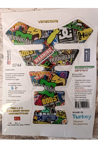 Vigneron Warnıng Depo Tankpad