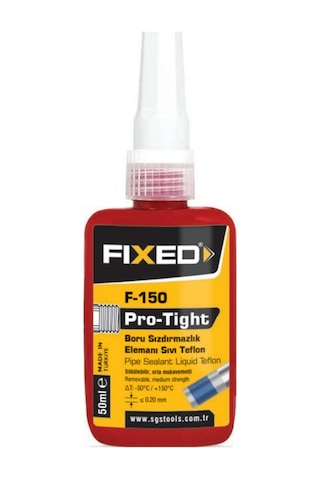 Sgs Fıxed F-150 Pro-Tight Boru Sızdırmazlık Elemanı Sıvı Teflon Sgs Fıxed F-150 Pro-Tight Boru Sızdırmazlık Elemanı Sıvı Teflon