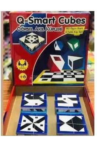 Elif Iş Eğitim Elif Q-Bitz Görsel Beceri Küpleri Akıl Ve Zeka Oyunu Smart Cubes
