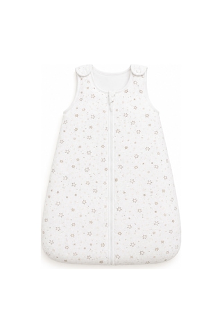 Babyhola Elyaflı 2.5 Tog Askıdan Çıtçıtlı Bebek Torba Uyku Tulumu 2712 Ekru