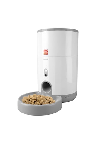 Swapp Sl-21 Otomatik Yem Kabı 2.6l Kapasite 720p Kamera Kedi Köpek Besleyici