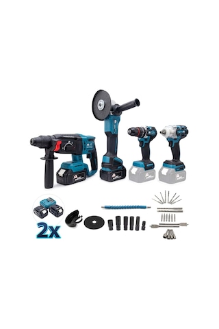 Chelıkbeı 4'lü Set Cb0056 Mk350 10mm Ç.mandren+s.sıkma+ş.spral+ş.hilti