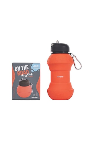 M-pets On The Road Katlanır Köpek Seyahat Su Kabı Turuncu 550 Ml 244-51051.01