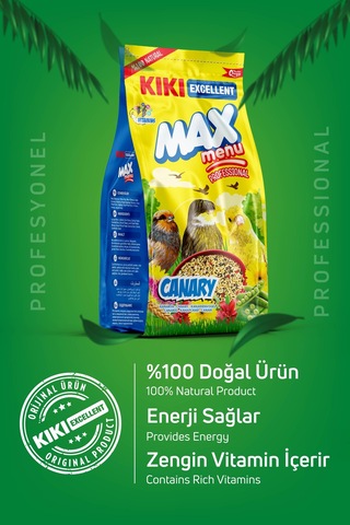 KIKI Excellent Kuş Max Menu Canary Kanarya Yemi 500 Gr. KB308