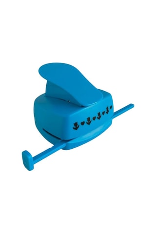 Kenar Bordür Desen Kesen 4,5 Cm Punç Şekilli Delgeç Sıralı Lale Ve Kalp Desenli Çok Renkli