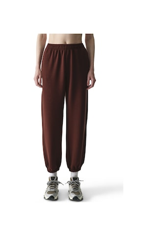 Penti Kahverengi Silky Feel Contrast Jogger Pantolon
