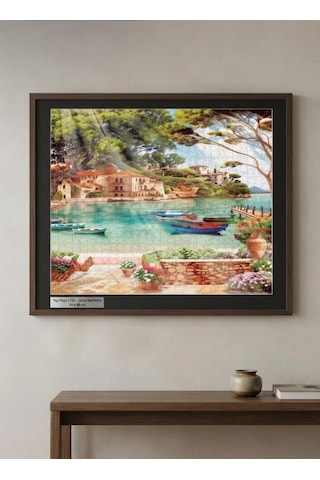 Yamaç Evleri Ve Güne Merhaba İkili Set - 1000 + 500 Parça İkili Puzzle Seti