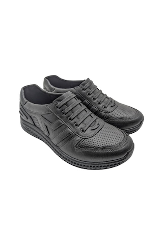 Çiğdem Kundura Spor Lastik Ayakkabı - Siyah - 43
