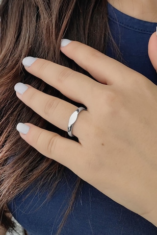 Chavin Çelik Silver Bayan Yüzük Ev30by 001