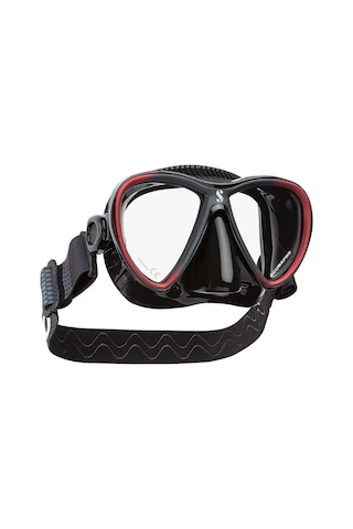 Scubapro Synergy Twin Dalış Maskesi Siyah/kırmızı Siyah - Kırmızı