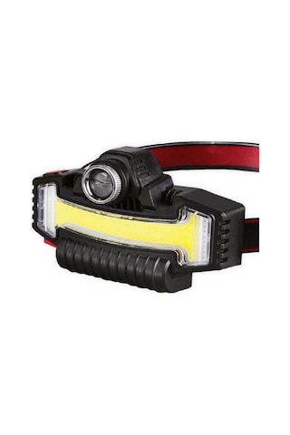 Panther Pt-5685 Usb Şarjlı Kafa Lambası 1000 Lumen Zoomlu Cob Led Işık Siyah