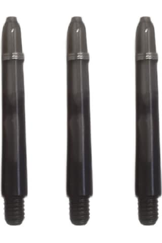 5 Set 15 Adet 41mm Siyah Şeffaf Polikarbon Pc Dart Shaft-şaft.