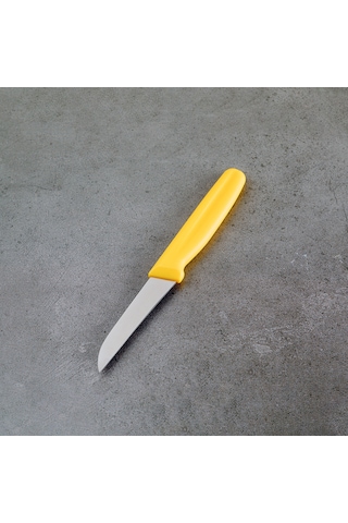 Aryıldız Düz Ağız Meyve Bıçağı Sarı 8 Cm