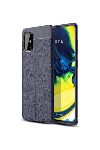 Samsung Uyumlu Galaxy A71 Kılıf Zore Niss Silikon Kapak Kırmızı