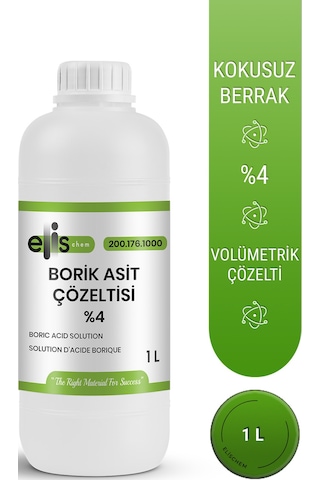 Borik Asit Çözeltisi %4