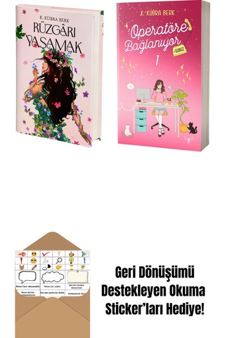 Rüzgârı Yaşamak Ciltli + Operatöre Bağlanıyorsunuz 1 + Okuma Sticker'ları