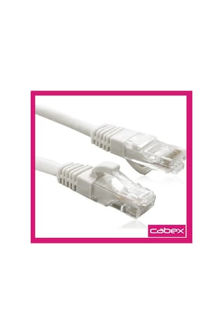 Cabex Cat6 White / Beyaz Patch Cord 1 Mt