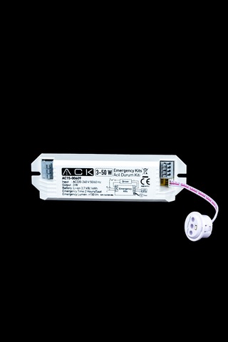 Ack Acil Aydınlatma Kiti 3-50w Ac15-00609 Beyaz