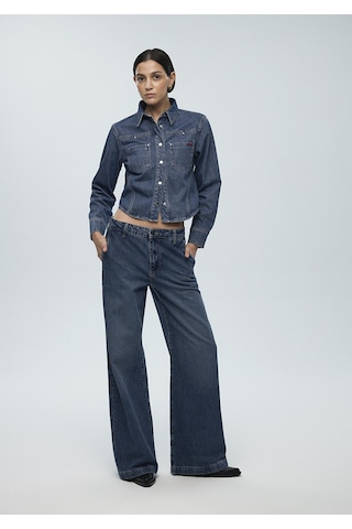 Mavi - Karen Iconic Vintage Koyu Mavi Jean Pantolon 1010742-89118 Mavi
