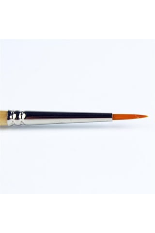 Hobbytime 782 No.1 Yuvarlak Saplı, Kolibri, Sentetik Kıllı Boya Fırçası-35415