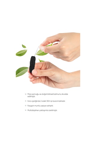 T-brush Activated Charcoal Diş İpi Refill 30 M
