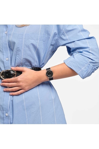 Swatch Black Classiness Again Bayan Kol Saati SS08K103