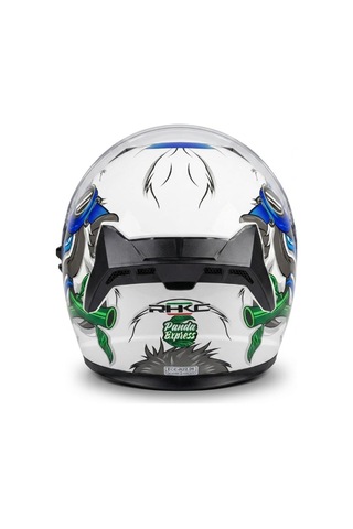 Kc-çenesiz Vizörlü Yazlık Kask Kc528-1 Panda M E Belgeli Beyaz