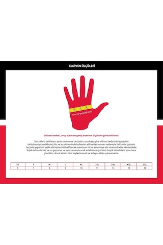 Scoyco Mc151 Kırmızı Eldiven