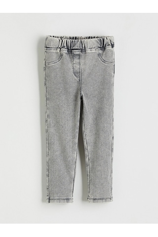 LC Waikiki Lcw Kids Siyah Beli Lastikli Kız Çocuk Tayt Pantolon Blakız Çocuk Rodeo