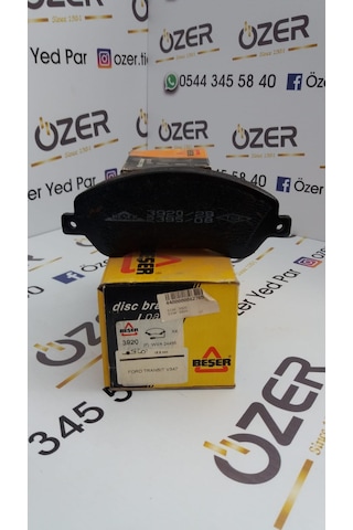 3920 Beşer Ön Fren Balata Ford Transit V347 24485 3920 Beşer Ön Fren Balata Ford Transit V347 24485