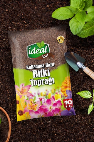 İdeal Torf Bitki Toprağı 10 Litre 1