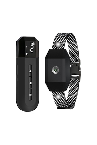 Uu0259b Led Işıklı Köpek Eğitim Cihazı Köpekler İçin Havlama Siyah