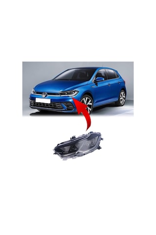 Vw Polo Sol Ön Far Komple Ledli 2021-2024 2g1941005c