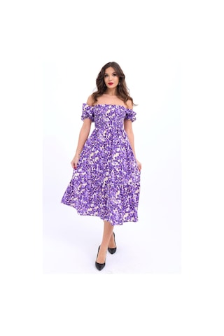 Etiler Collection 5525 Elbise-dubai Altın
