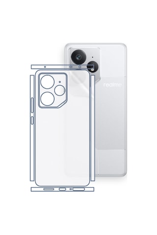 Realme Neo7 Uyumlu Fullbody Arka Kaplama Hidrojel Koruyucu Film 89680390