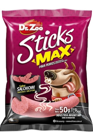 Dr. Zoo Sticks Max Sosisli Köpek Ödülü 50 G