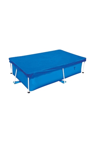 Dolıty Açık Yüzme Çocuk Havuzu Için Dayanıklı Pvc Tarp 220x150cm Koyu Mavi