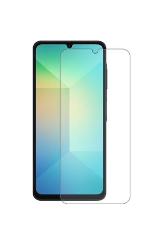 Samsung Uyumlu A06 Kırılmaz Ekran Koruyucu Temperli Cam
